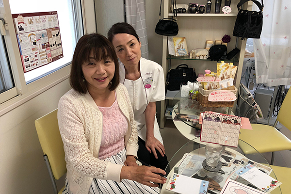 施術を受けられての感想